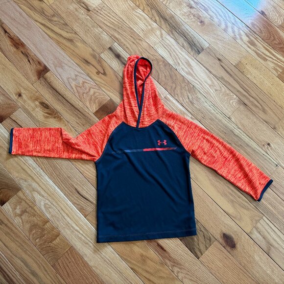Under Armour® Logo Tech Hoodie Boys Size 4 - Picture 1 of 5
